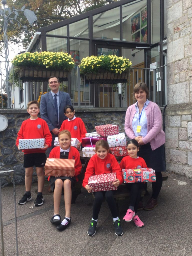 Staff and Pupils at Ilsham Academy support a local charity this Christmas