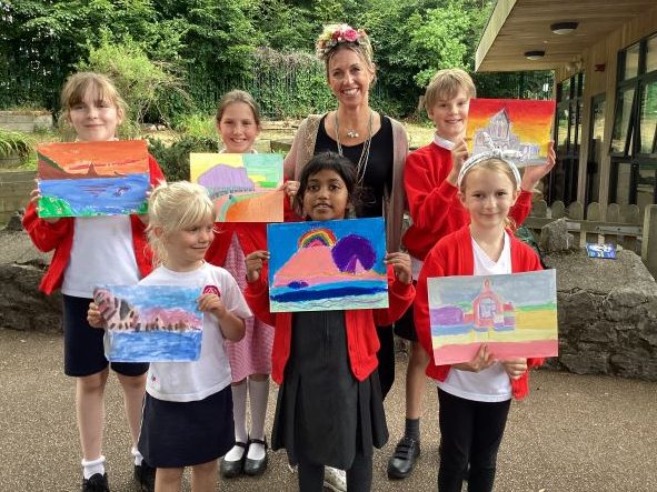 Local artist collaborates with Ilsham art competition