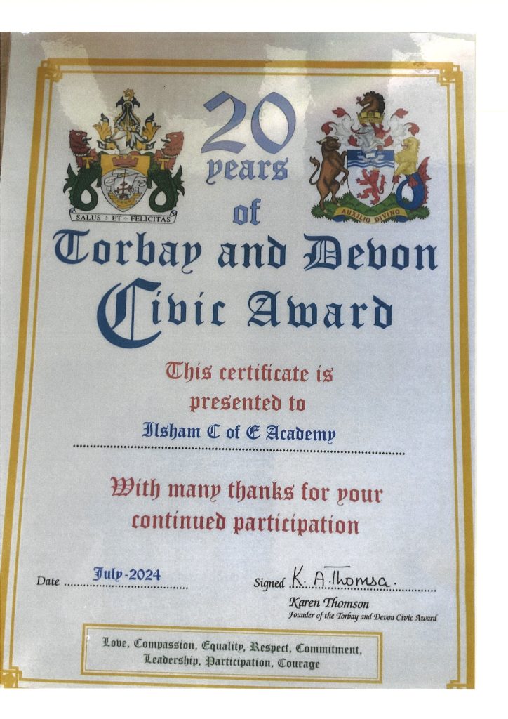 Torbay and Devon Civic Award